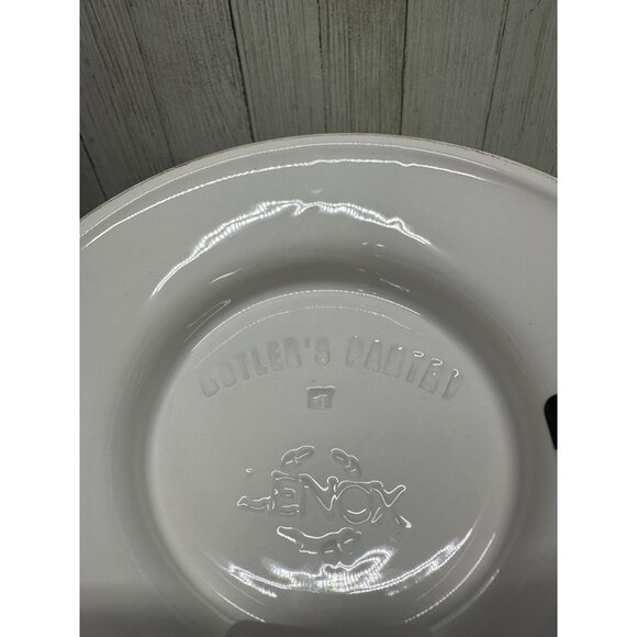 Vtg Lenox Butler's Pantry Soup Tureen with Lid and Ladle with Tag Cream 12" Tall - Picture 10 of 15